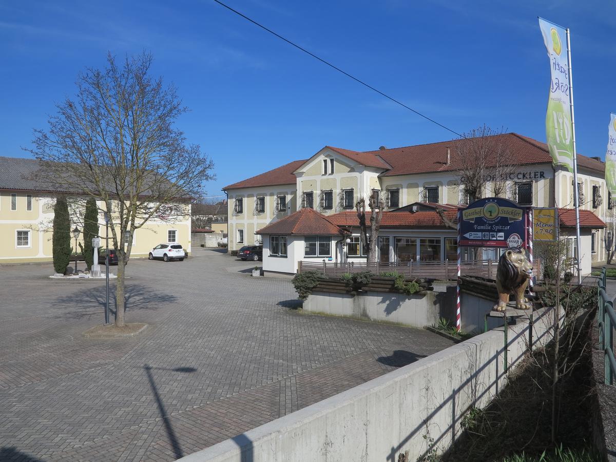 Hotel Gasthof Stöckler Enns Exterior foto